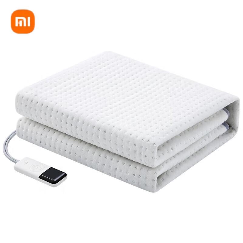 Умное двойное электрическое одеяло Xiaomi с двойным управлением, штепсель CN (адаптер в комплекте)
