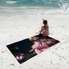 Singer M-Melanie Portals M-Martinez Towel Soft Lightweight Anti-Sand Large Beach Towel Quick-Drying Bath Sports Family