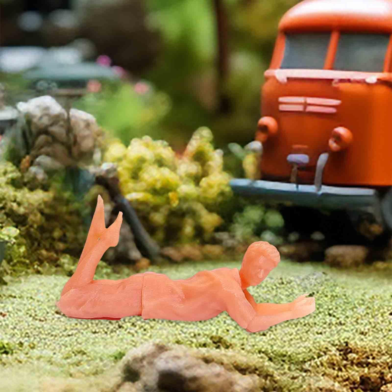 

Набор миниатюрных фигурок-диорам для декора кукольного домика HO Scale Boys