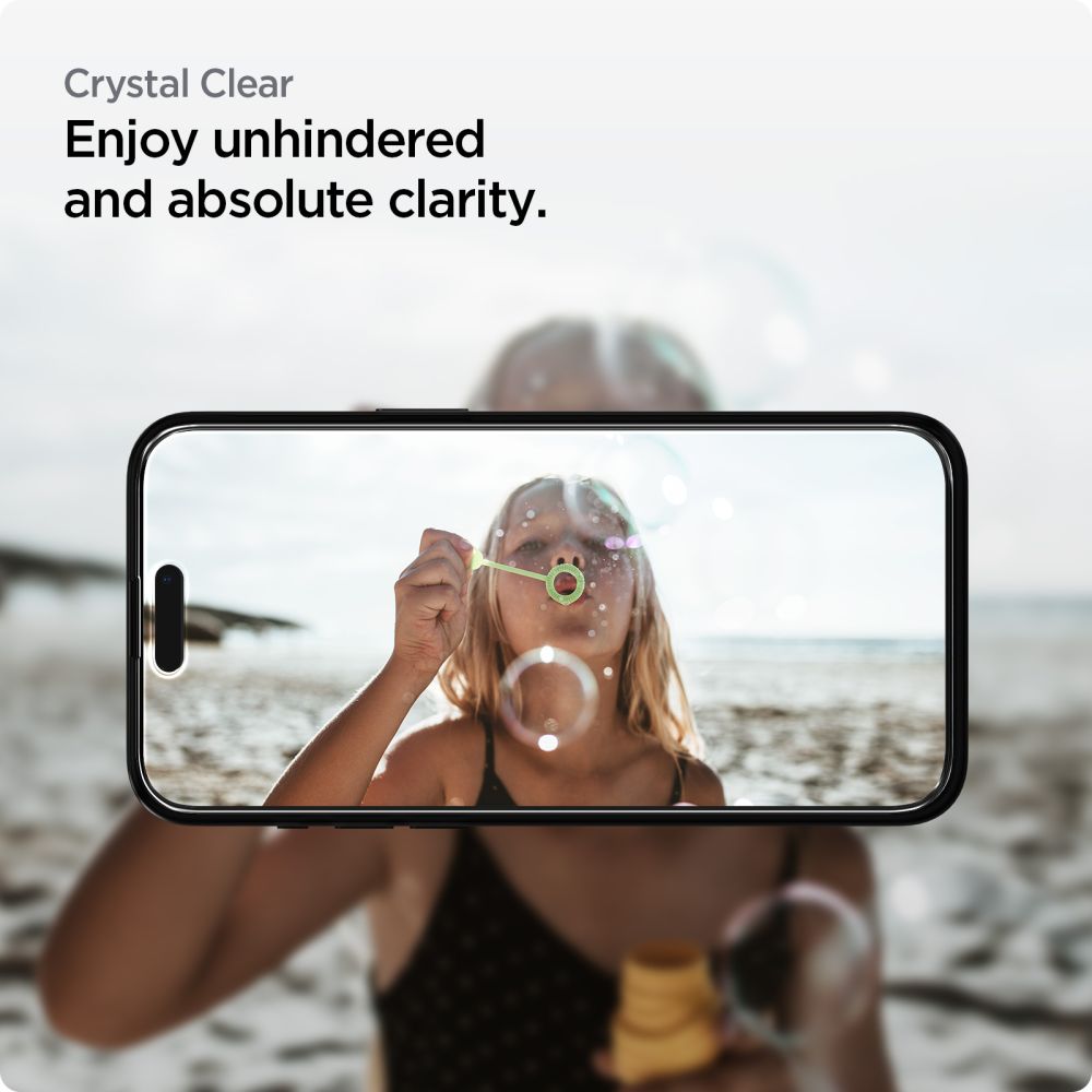 Szkło Hartowane Spigen Alm Glass Fc 2-Pack Iphone 15 Black