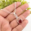 Schmuck mit rosa Rubellit-Edelstein, Anhänger aus massivem 925er Sterlingsilber, wunderschöner Silberanhänger, handgefertigter Heilanhänger für Damen