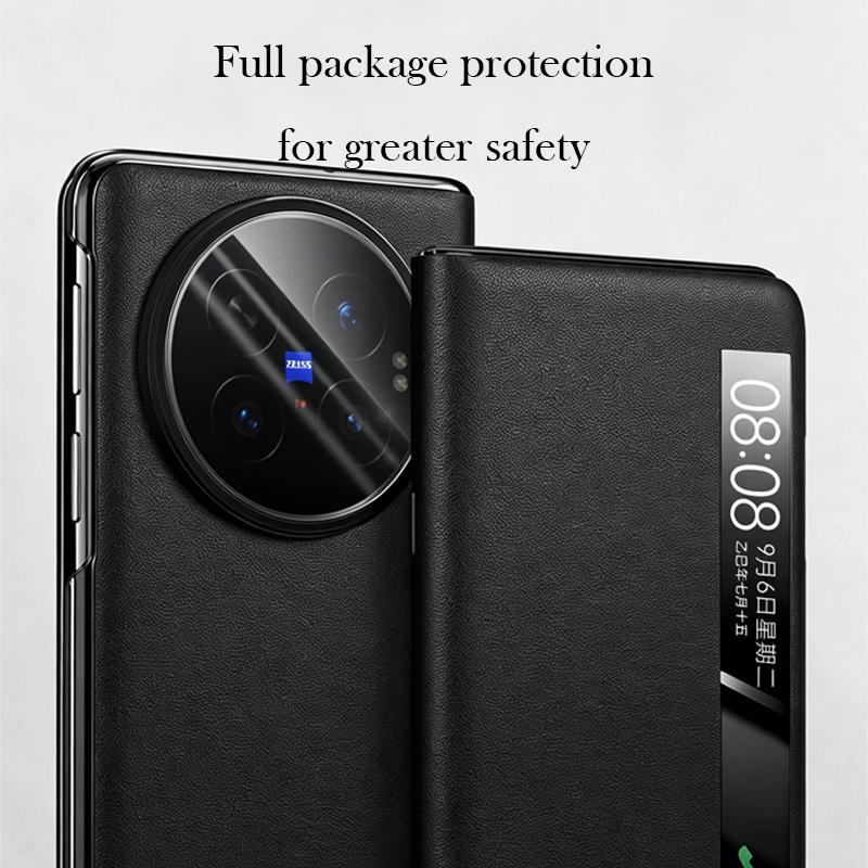 Leather Case For Vivo X Fold 6 Anti-fall Back Cover Case for VIVO X FOLD 6