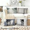 Bamboo Pattern Rectangle Pillowcase Suitable For Sofa Bedroom Car Pillow Cover Cushion Rectangular Back Cushion