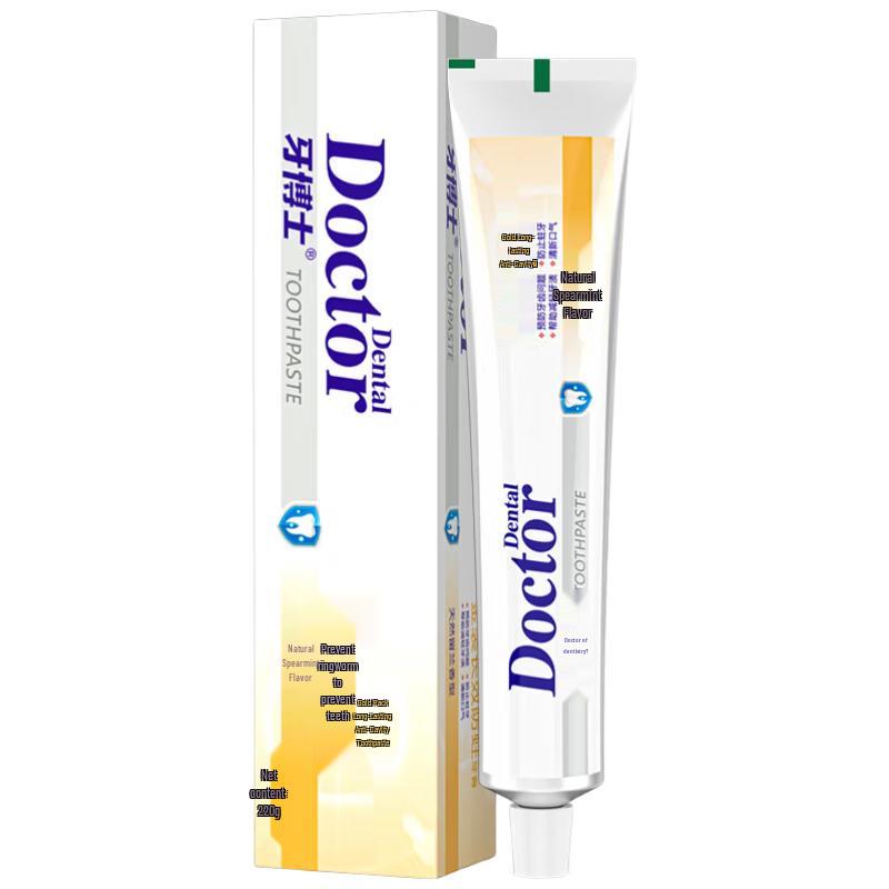 Dr. Tooth Gold Anti-Cavity Toothpaste Family Pack