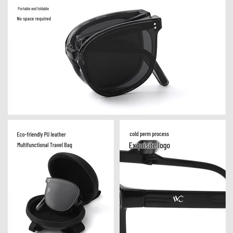 VVC Zero-Pressure Foldable Polarized Sunglasses