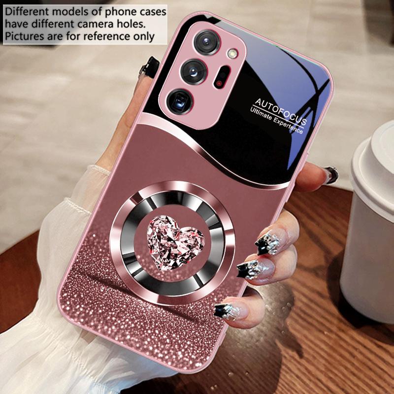 Lila Kreis Diamant Für Samsung M 02 12 Note 8 9 10 20 A 01 A02 A03 Core 04 A05 06 10 12 13 14 15 A16 Glas Ultra Handyhülle