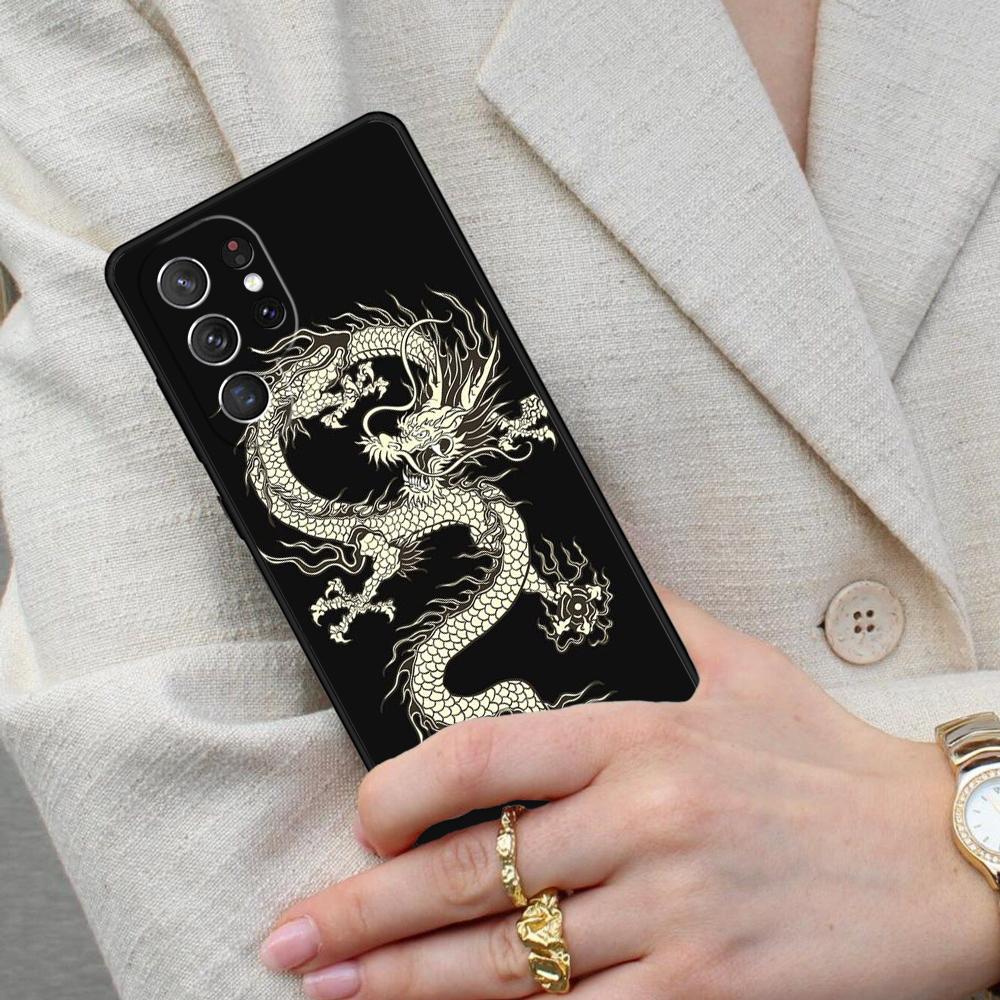 Dragon Cell Phone Case for Samsung Galaxy S26 Ultra S25 S24 S23 S22 S21 S20 Note10 Cover