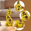 Statua di Gatto Come Regalo Decorativo per Amanti, Carina Statuetta da Tavolo in Resina per Tavolo, Balcone, O