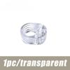 1 PcDoor Stop Doorstop Safety Supplies Transparent Silicone Door Handle Pad Wall Impact Buffer Baby Safety Protection Home