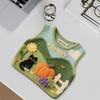Knitted Sweater Print Mouse Pad Non-slip Base Waterproof Home Office Gaming Computer Laptop Mousepad Desk Mat PC Accessories