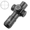 T-EAGLE 3x28IR Fixed Magnification Short Rifle Scope with Sight and 20mm High Mount Ring (Black)