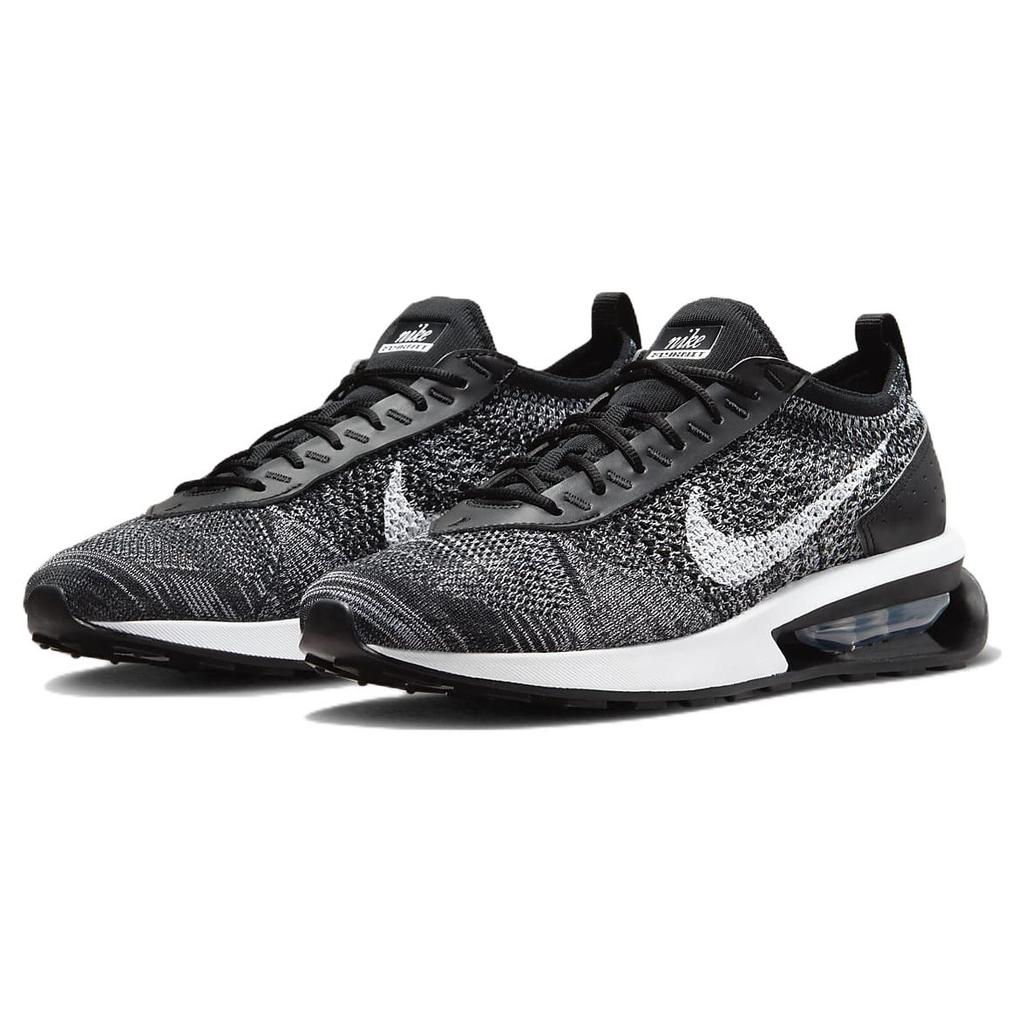 New Nike Air Max Flyknit Racer Black White DJ6106-001