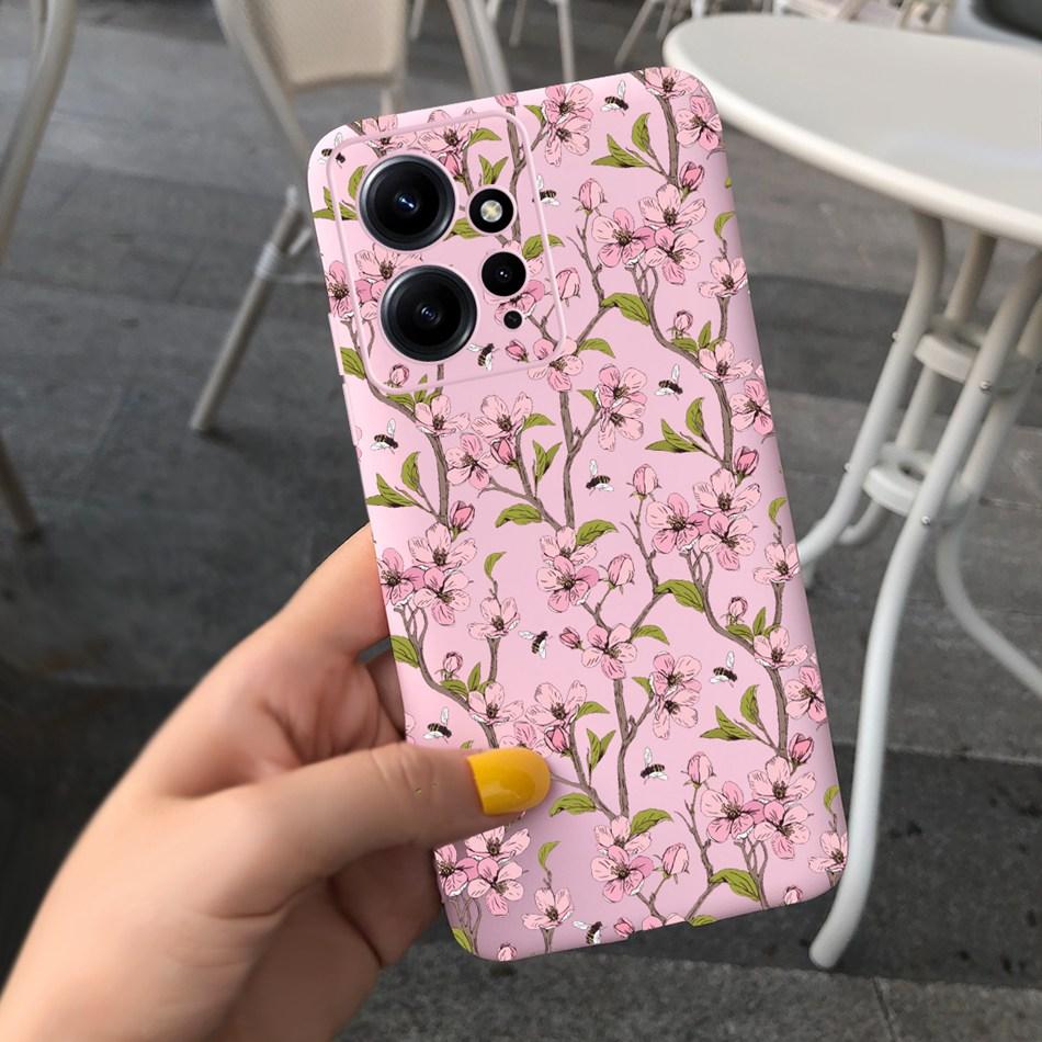 Case For Xiaomi Redmi Note 12 4G Note12 Pro Global Cute Sunflower Candy Color Soft Silicone Cover For Redmi Note 12 Pro 12Pro 5G