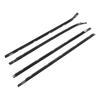 4PCS Car Door Window Weatherstrip Windproof Dustproof Water Resistant Decorative 82210 2L000 for