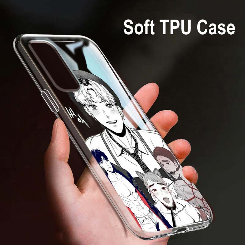 Gay Man Anime For OPPO Reno7 SE 6 5 Z F 4G 5G Find X2 X3 Neo Lite Pro Plus Transparent Soft Phone Case Coque