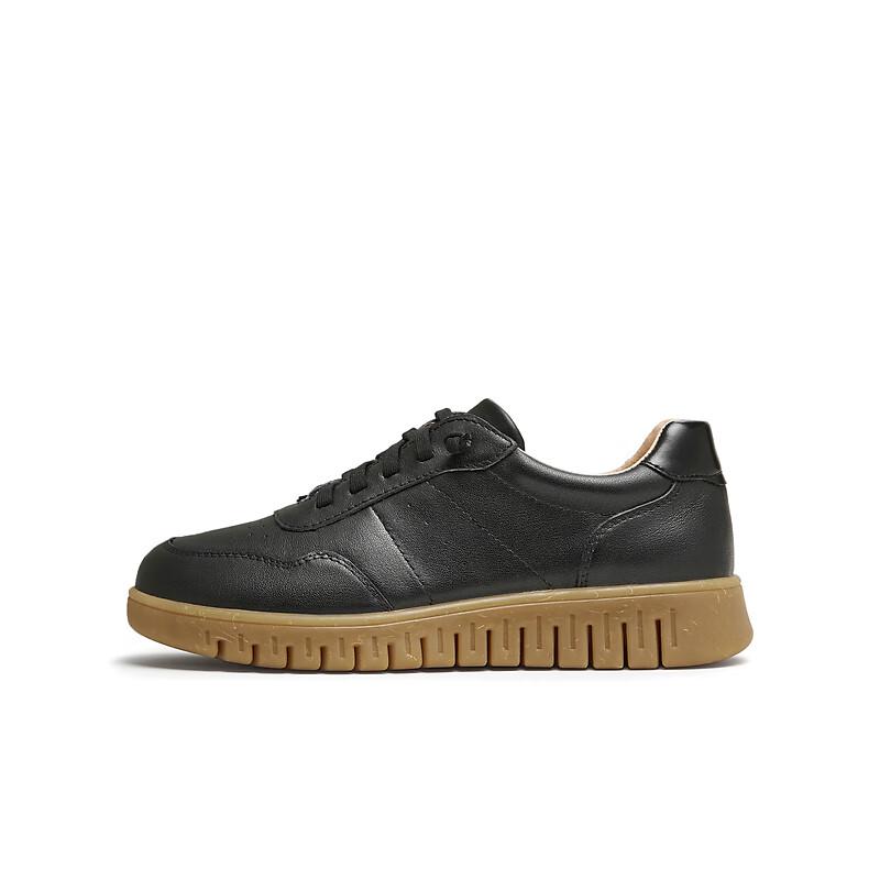 Teenmix Women s Retro Platform Lace-Up Casual Shoes 36