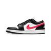 Air Jordan 1 Fluorescent Cape Support Low Top Vintage Basketball Shoes Unisex Pink White 553558-165(Team1151-)