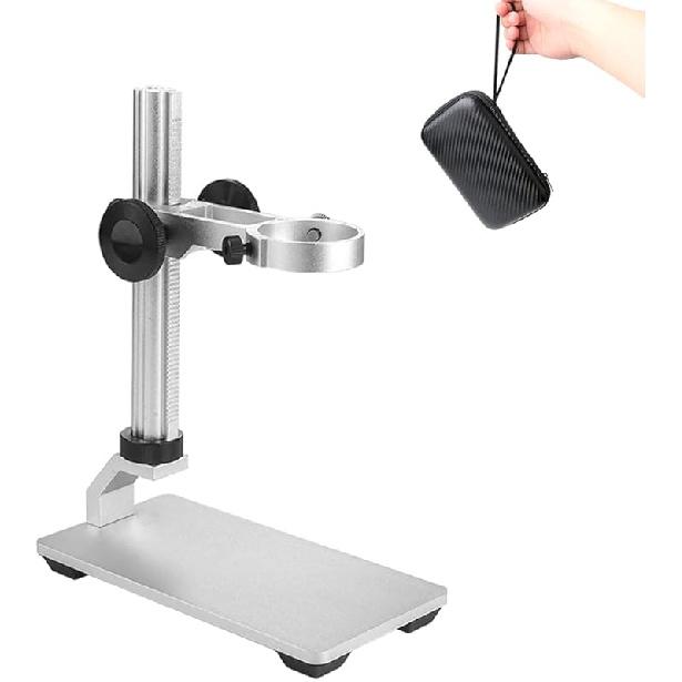 4K WiFi Digital Microscope Camera for iPhone Android Phone and Windows Mac PC, 3840x2160P Portable Wireless Handheld Microscope for Adults and Kids