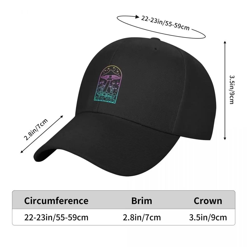 Cottagecore Aesthetic Goblincore Mushroom Dark Academia Baseball Cap tea Hat Gentleman Hat Sports Cap Rave Mens Women's