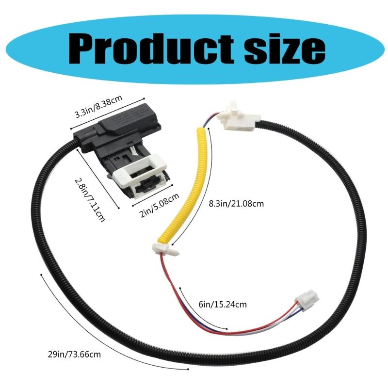 Washer Latches Assembly Plastic Texture Efficient for Various Models Ensuring Secure Operation Washer Maintenance Part