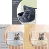 Pet Bed Hanging Style Plush Fabric Warm Cat Bed For Indoor And Outdoor Use