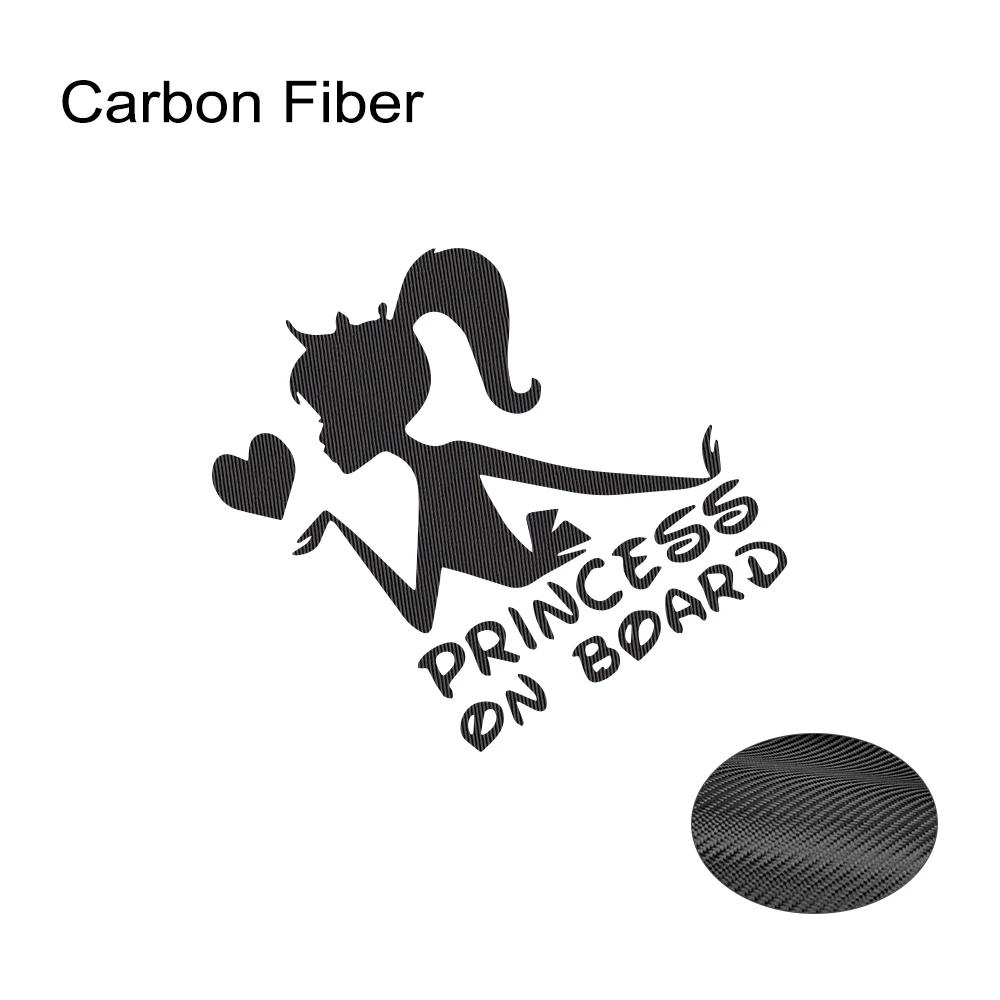 Car Sticker Creative Princess On Board Decal Vinyl Cover Auto Tuning Accessories for Toyota Lada VW Dacia Peugeot Skoda Nissan