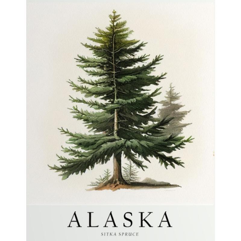 

Пламя Оклахома Вашингтон Монтана Государственный Дерево Плакаты Печать Декоративная Картина На Холсте Гостиная Спальня Настенное Искусство Домашний Декор 21cm×30cm NoFrame