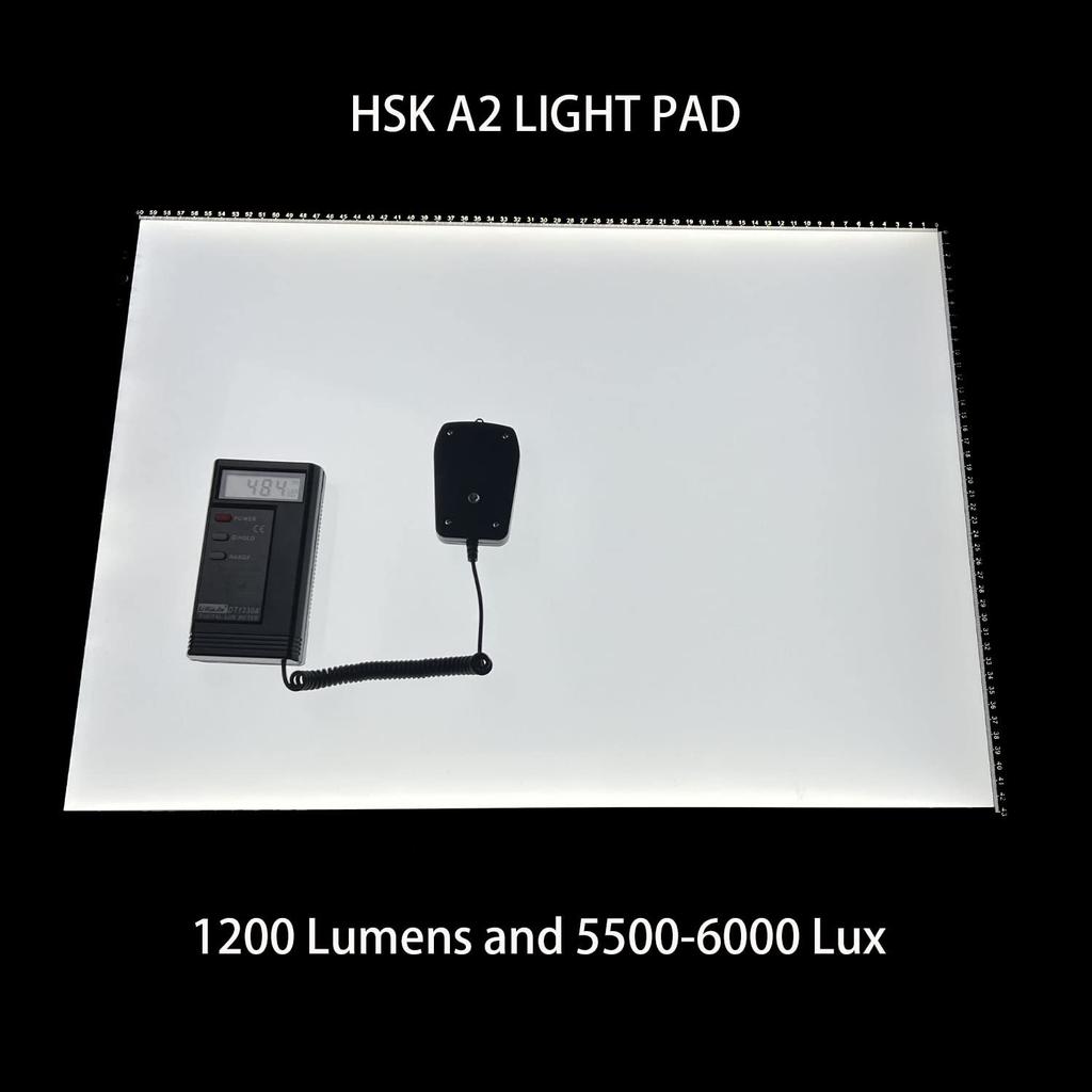 Stand de trasare HSK A2 subțire și ușor, variator de lumină de 6 mm, LED super luminos de 18 W, 5500 lux, cu mod de blocare a butonului tactil