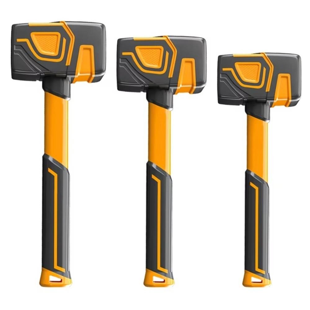 Leather Surface Tile Hammer Multifunctional Soft Percussion Hammer For Construction Workers