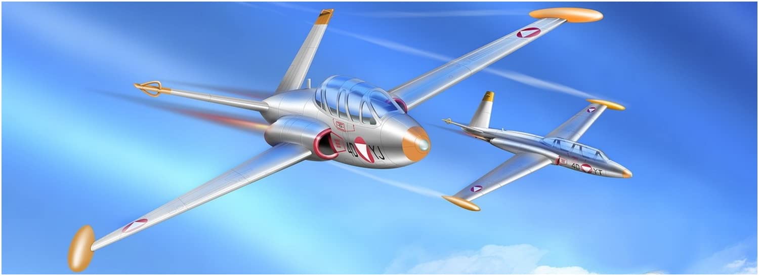 

Miniwing 1/144 Austrian Air Force Fuga CM.170 Magistere 2-in-1 Plastic Model Kit MWG144350