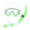 Droog Snorkel Set voor Volwassenen Jeugd Droog Bovenstuk Snorkel Duikmasker met Neuskap Anti-Mist 180° Breed Zicht Spiegelend Glas Snorkeluitrusting voor Mannen Vrouwen