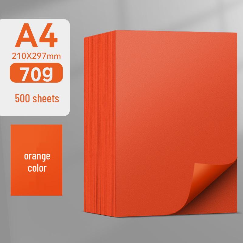 A4 80g Multicolor Origami Paper - 500 Sheets for Kids Craft and Printing