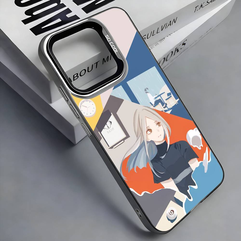 

Чехол для телефона от группы Y-Yorushika для iPhone 17, 16, 15, 14, 13, 12, 11 Plus, Pro Max, Цветной Серебристый Чехол Funda iPhone12PROMAX