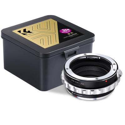Concept Mount Adapter Pentax K Series Lens Mount Conversion Ring Lens Conversion Adapter for Fuji Film X Mount Body Achieves Infinity K&F PK/DA-FX
