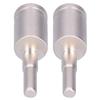 2pcs 4GA Wire Reducer Terminal Connector Pure Copper Nickel Plated for Car Audio Amplifier