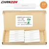 10Pcs 20W 5% Cement Wirewound Resistors 0.1 - 20K Ohm 20Watt Inductive Fixed Wire Wound Ceramic Resistance 0.33 1 2.5 10 15 2R2