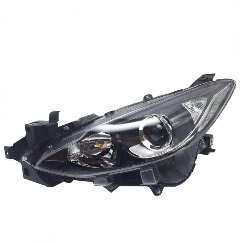 Mazda 3 Axela Headlight Assembly (14-17) - Front Headlight Semi-Assembly. Assembly Premium Halogen, Passenger Right Side
