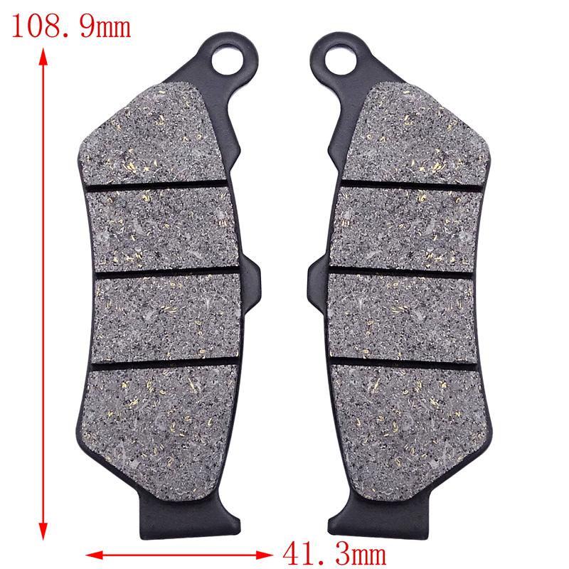 Sada 1 sada motocyklových předních zadních kovových brzdových destiček pro motocykl pro BMW R 1200GS R1200GS Adventure R1200R R1200RS R 1200 RT 2013-2018