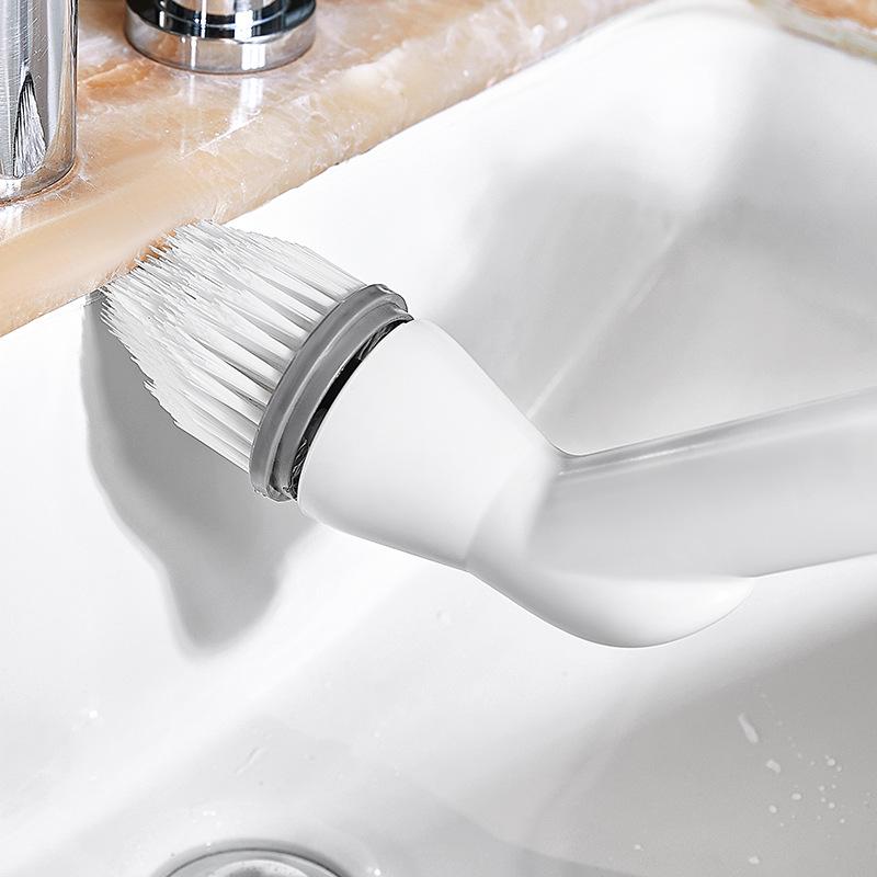 

Беспроводная ручная электрическая щетка для чистки - Многофункциональная, Автоматическое вращение, Длинная ручка, Телескопическая для чистки ванной комнаты