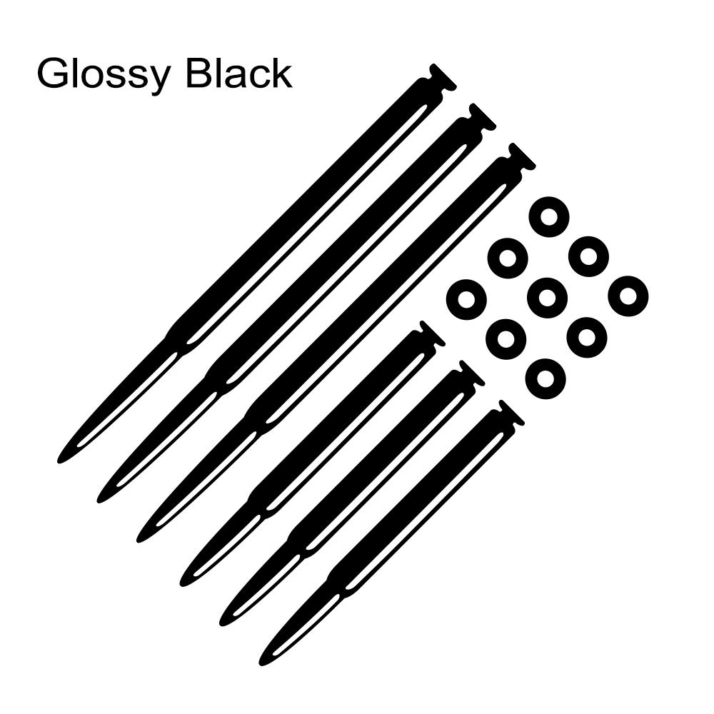 Car Hood Cover Sticker Graphics  Flag Decor Decal Universal for Jeep Renegade Patriot Wrangler JK L TJ Trail Hawk Rubicon Glossy Black