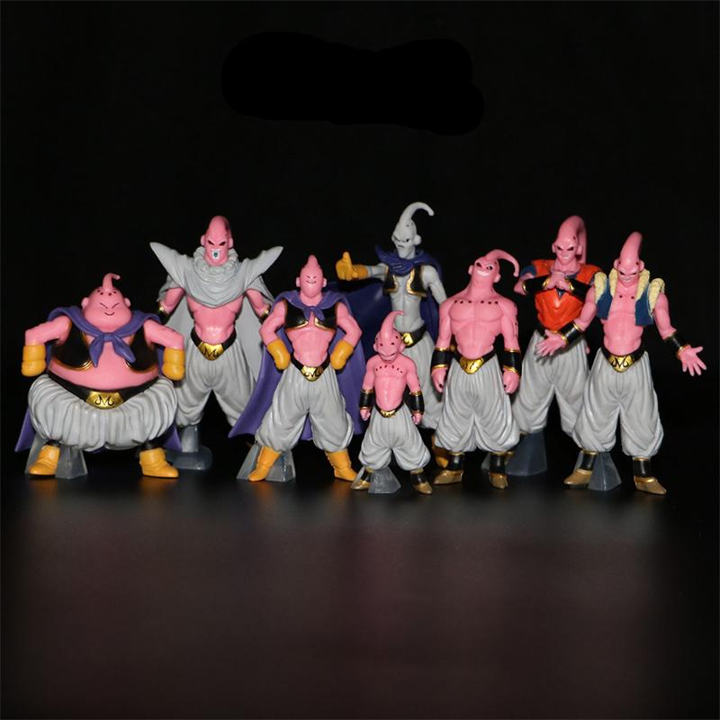 Dragon Ball Eight Buu Figurines Evil Majin Buu Bui Martial Arts Club Super Saiyan Anime Model Ornaments