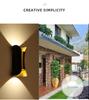 Modern Wall Sconces 10W Wall Lamp, LED Wall Light White Up Down Wall Mount Lights for Living Room Hallway Bedroom Decor