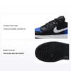 Air 1 Low GS Black Royal Toe Kids Sneakers White Game-Royal 553560-042