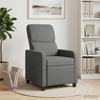 Recliner Dark Gray Polyester