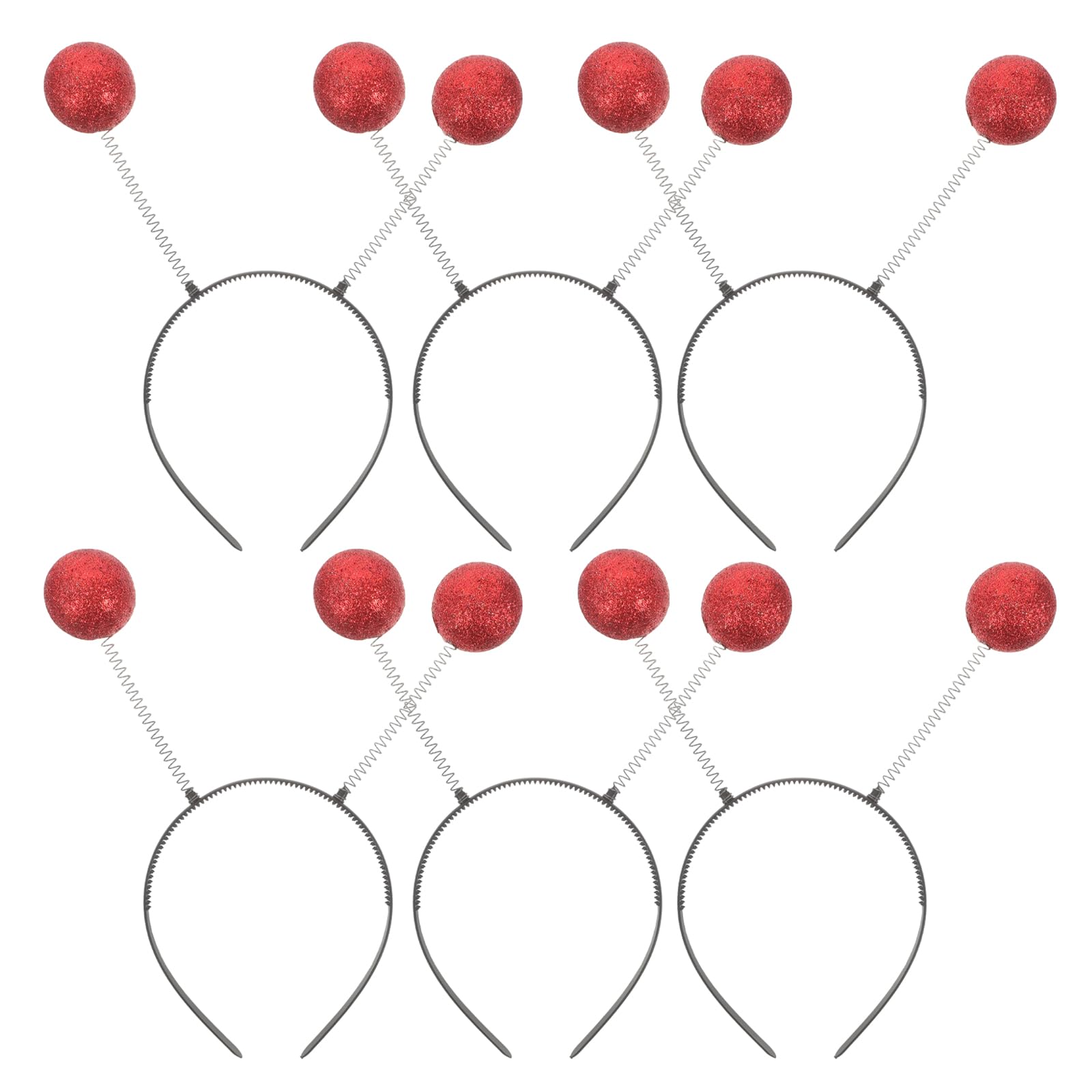 

BESTOYARD Alien Headband with Pom Poms, Hair Accessories for Disguise, Hair Hoops, Halloween, Parties, Stage Performances, and Recitals, Set of 6