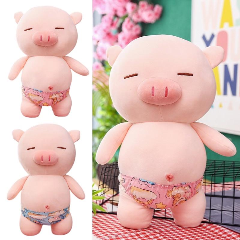 Soft And Squishy Plush Pig Toy Perfect Beach Companion For Girls Funny Gift Idea