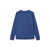 Nike Dri-Fit Track Club Solid Rundhals Lässiges Langarm-Sweatshirt Herren Oberteile Court-Blau FB5510-476