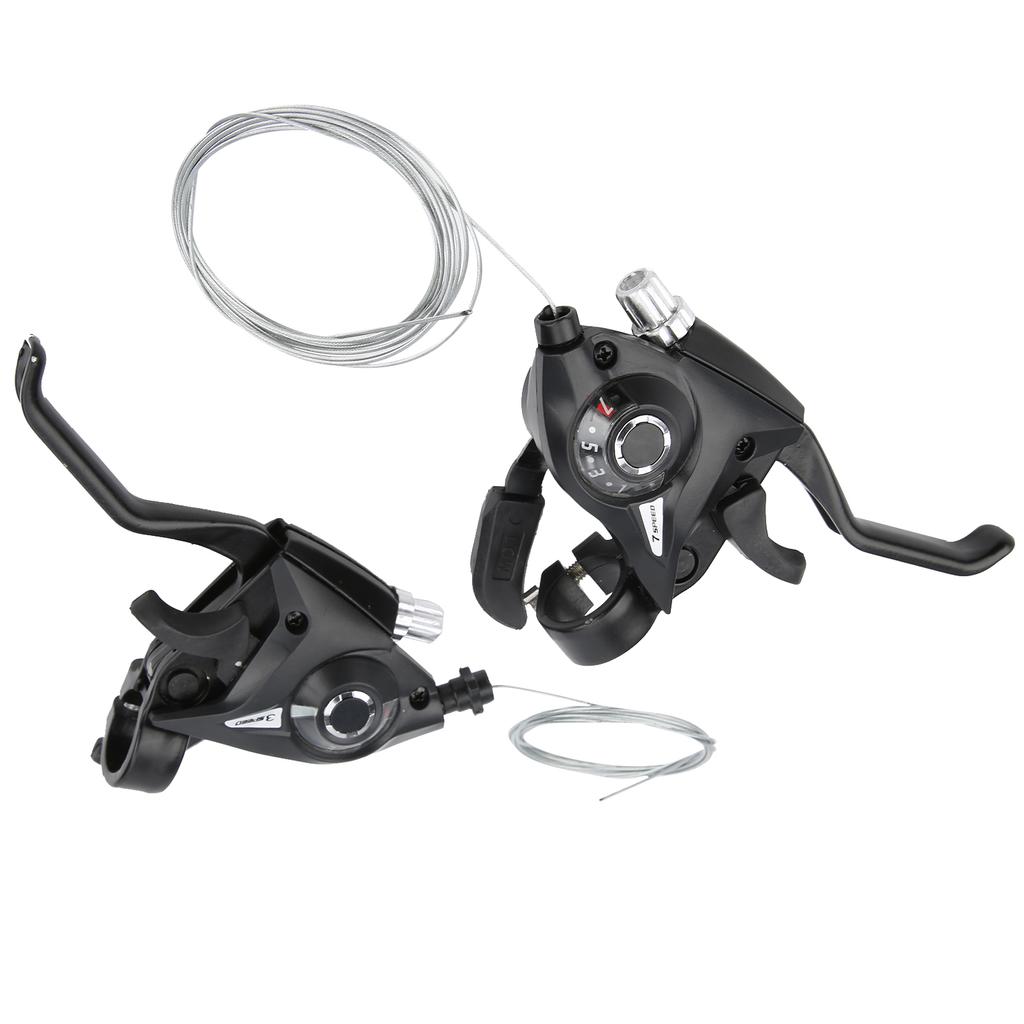 1 para 3x7 21-biegowych dźwigni hamulca i zmiany biegów do roweru z linką zmiany biegów