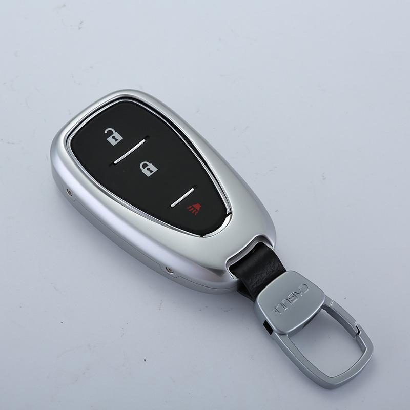 My GoodCar Car Style Soft Silicone Car Key Cover Case For Chevrolet Cruze Malibu XL TRAX EquinoX 2 3 4 5 Button Remote Key