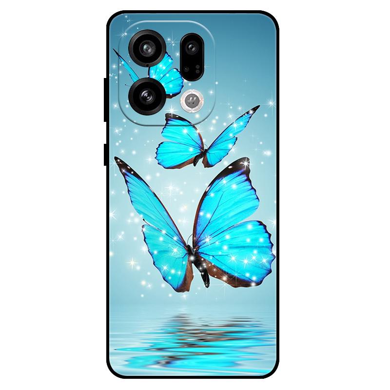 For Oppo Find X9 Pro Case Silicone Luxury Space Soft Bumper for Oppo Find X 9 X9Pro 5G 2025 Phone Cover TPU Funda Shockproof